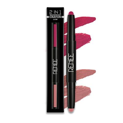 RENEE 2 in 1 Transfer Not Crayon - LC 02 4 gm - Lipsticks