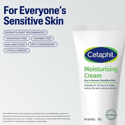 Cetaphil Moisturising Cream 100 gm - Face Moisturizers