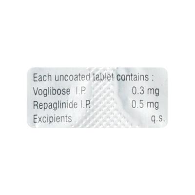 Vogli Rapid 0.3/0.5mg Tablet 10'S - Diabetes-Ant