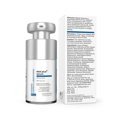 Fixderma Cosmetic Laboratories 5 Percent Hyaluronic Acid HA4 Plus Serum for Dry Skin 15 ml - Face Serum