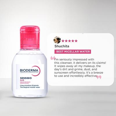 Bioderma Sensibio H2O Cleanser 100 ml - Face Wash & Cleansers