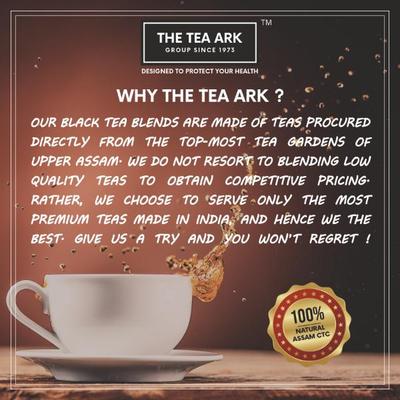 The Tea Ark Assam CTC Premium Black Tea Powder 500 gm - Green/Herbal Teas