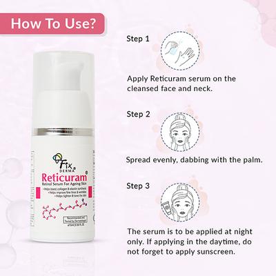Fixderma Reticuram Face Serum 15 ml - Face Serum