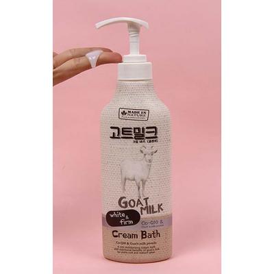 Made in Nature Goat Milk Cream Bath 450 ml - Shower Gels & Body Wash