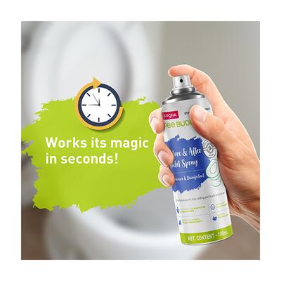 PeeBuddy Before and After Toilet Spray 100 ml - Toilet Seat Sanitizer