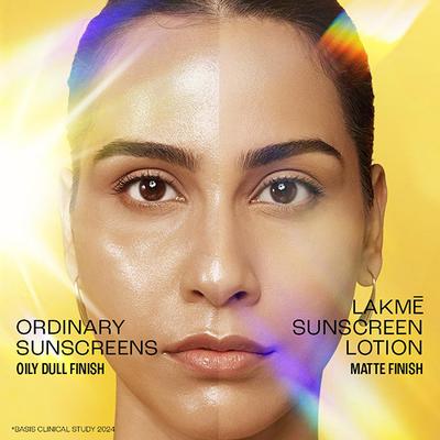 Lakme Sun Expert SPF 25 PA++ Super Matte Lotion Sunscreen, Lightweight, Non Sticky 50 ml - Face Sunscreen