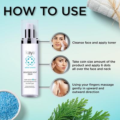 Kaya BRIGHTENING NIGHT CREAM 50 ml - Night Cream