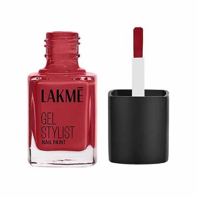 Lakme Absolute Gel Stylist Nail Color Scarlet Red 12 ml - Nail Care