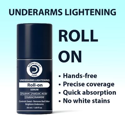 Dermistry Underarms Lightening Roll On Serum 50 ml - Deodorants/Roll-Ons