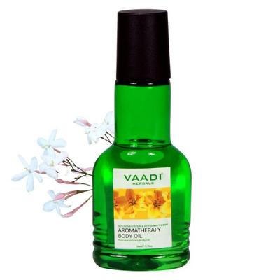 Vaadi Herbals Aromatherapy Body Oil-Lemongrass & Lily Oil 50 ml - Essential Oils