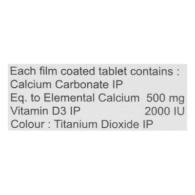 Collacium D3 Tablet 10'S - Supplements-Cal