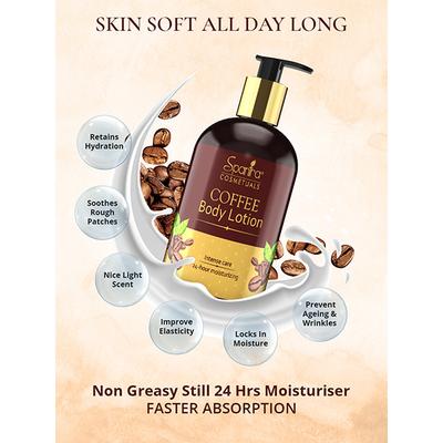 Spantra Coffee Body Lotion 300 ml - Lotions & Creams
