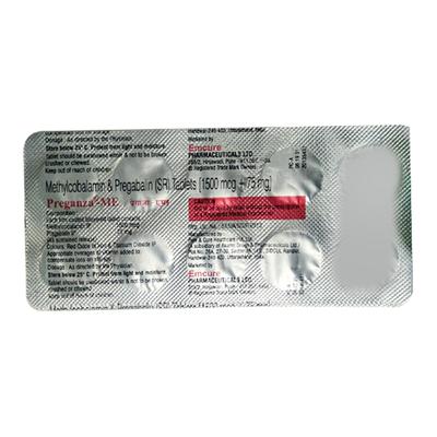 Preganza ME Tablet 10'S - Neuropathic Pain-Dru