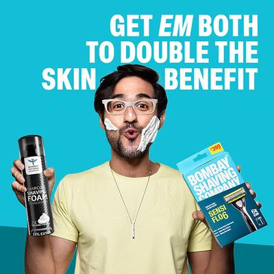 Bombay Shaving Company Sensi Flo 6 Razor for Men, Shaving Razor for Men 100 g - Razors & Cartridges