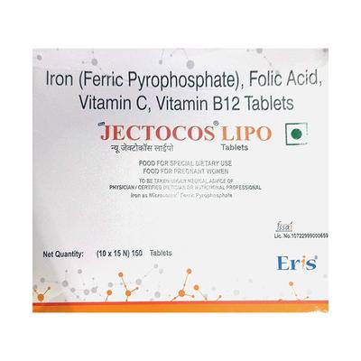 JECTOCOS LIPO NEW Tablet 15's - Supplements-Vam