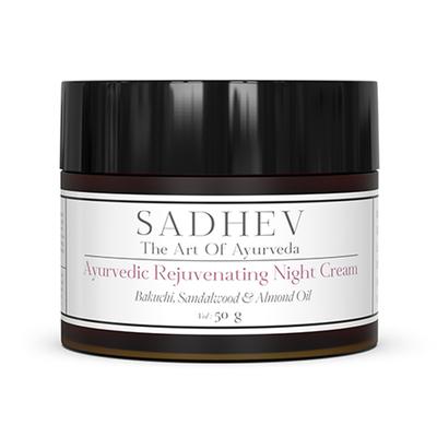 Sadhev - Ayurvedic Rejuvenating Night Cream 50 gm - Face Sunscreen
