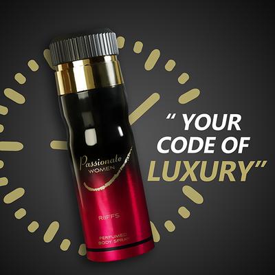 RiiFFS Passionate Women, Refreshing Deodorant 200 ml - Women Deodorants/Roll-Ons