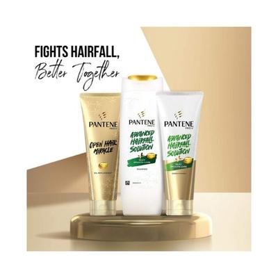 Pantene Pro-v Advanced Hairfall Solution Anti-Hairfall Silky Smooth Shampoo For Women 180 ml - Shampoos
