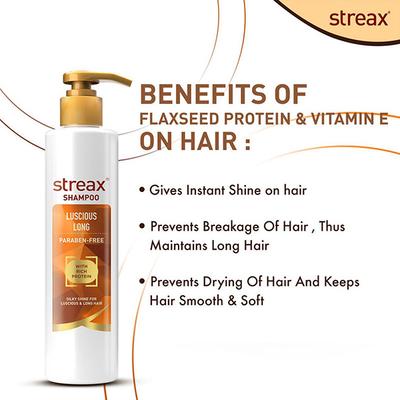 Streax Luscious Long Shampoo 1's - Shampoos