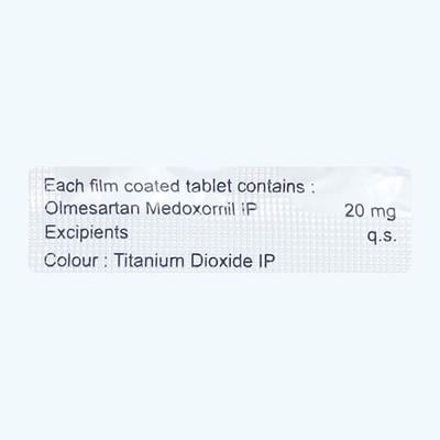 Olmetime 20mg Tablet 10'S - Hypertension-Ang