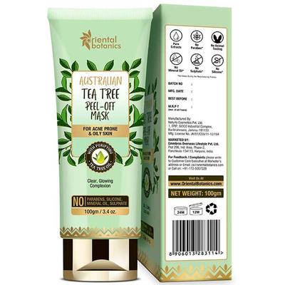 Oriental Botanics Australian Tea Tree Peel Off Mask 100 gm - Masks & Peels
