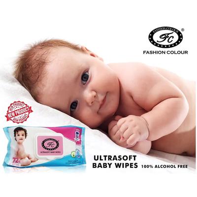 Fashion Colour 72N Ultrasoft Baby Wipes 1's - Diapers & Wipes