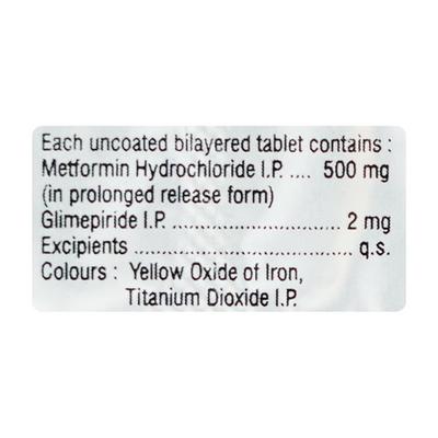 Glyciphage G2 Tablet 10'S - Diabetes-Ant