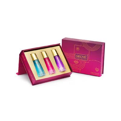 Secret Temptation Fragrance Gift Set With Ruby, Daisy,Jazz Perfume for Women (30ml each) 3's - Body Mist/Spray