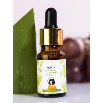 Skivia Oil Control Mini Face Serum with Niacinamide & Grapeseed Extract -Unisex 10 ml - Hair Serums