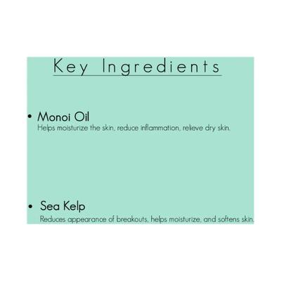 Vitamins & Sea Beauty, Hydrating Exfoliating Face Cleansing Wash Scrub with Monoi Oil 150 ml - Scrubs & Exfoliants