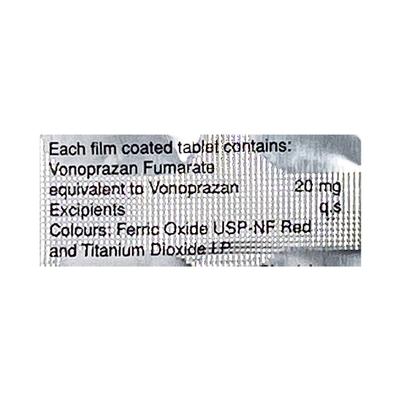 VONOTOR 20 Tablet 10's - General-P