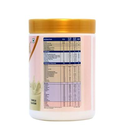 PediaGold Zero Added Sucrose Complete Nutrition Powder for Children - Vanilla Flavour 400 g - Protein Drink