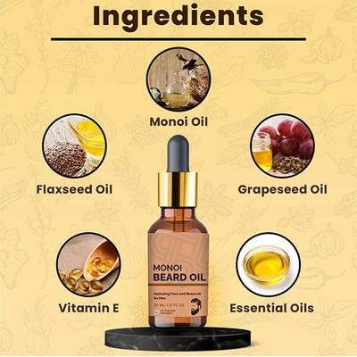 Teal & Terra Monoi Beard Oil 30 ml - Beard Oil