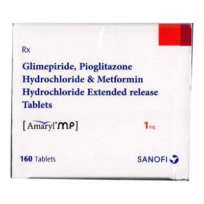 AMARYL MP 1mg Tablet 20's - Diabetes-Ant