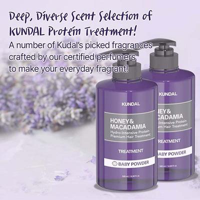 Kundal Honey and Macadamia Hair Treatment Baby Powder 500 ml - Conditioners