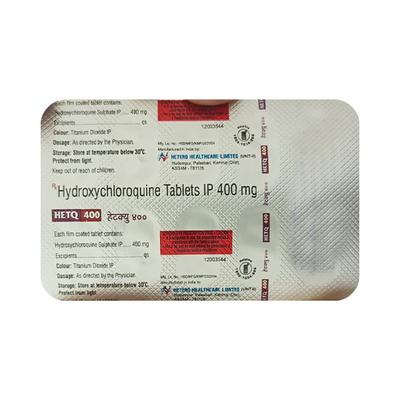 HETQ 400 Tablet 10's - Malarial