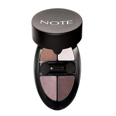 NOTE LUMINOUS SILK QUATTRO EYESHADOW 01 6 gm - Eyeshadow, Bases & Primers
