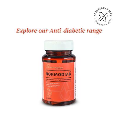 Forest Secrets Normodiab Tablet 60's - Diabetes Care (Ayush)