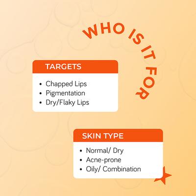 Moody Vitamin C Lip Sleeping Mask with Murumuru Seed Butter & Glycerine 15 gm - Lip Mask