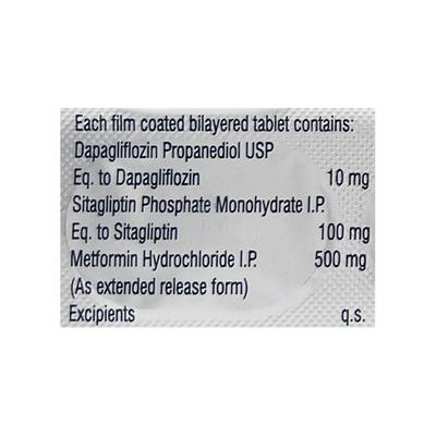 DAPANOVA SM 500 Tablet 15's - Diabetes-Ant