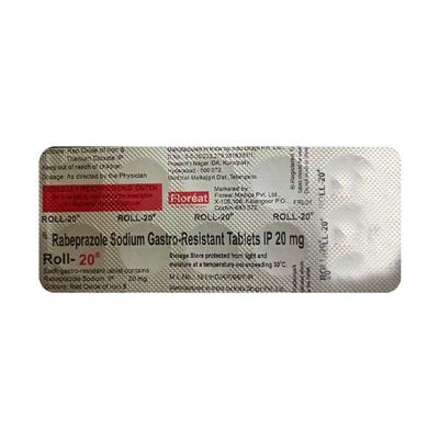 ROLL 20 Tablet 10's - Ulcer/Reflux/Flatulence-Aaa