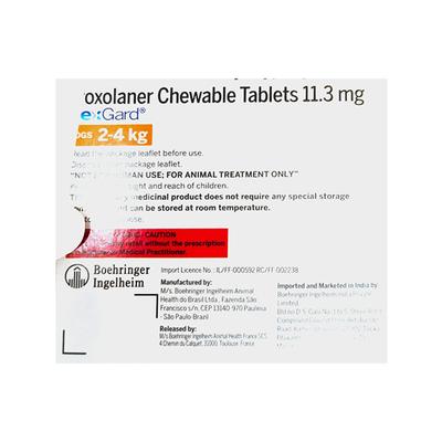 NEXGARD (VET) DOGS 2 TO 4KG Chewable Tablet 3's - General-P