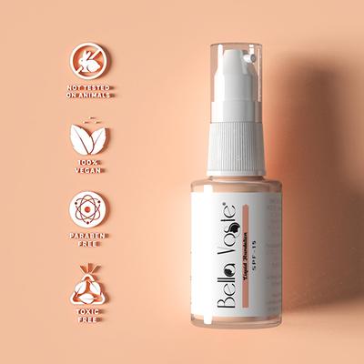 Bella Voste Liquid Foundation with SPF15 -Beige (04) 30 ml - Foundation