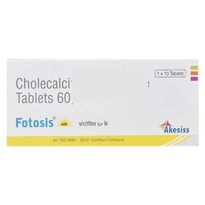 FOTOSIS 60K Chewable Tablet 10's - Supplements-Vit