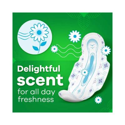 Whisper Ultra Clean Sanitary Pads For Women XL Napkins + Whisper Bindazzz Nights Sanitary Pads XXl Napkins 66's - Sanitary Napkins