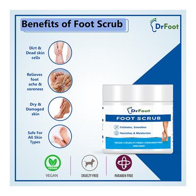 Dr Foot Foot Scrub 100 gm - Foot Scrubs
