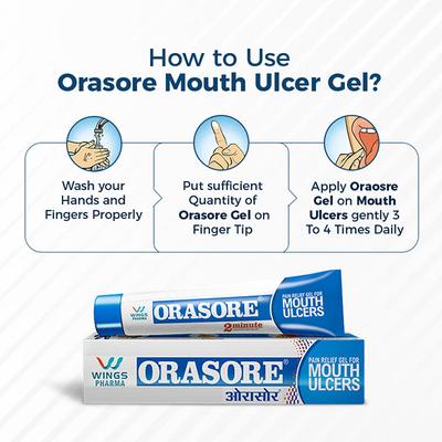 Orasore Gel(Oral) 12Gm - Oral Care - P-Mou