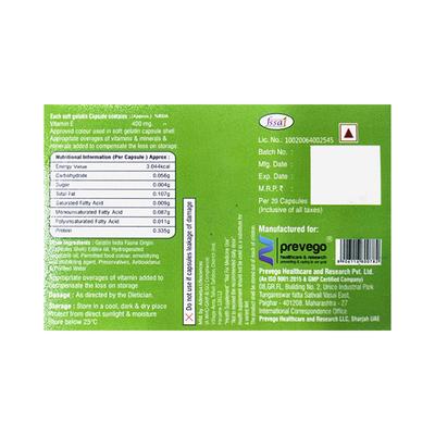 E VITAMIN 400 Capsule 20's - Supplements-Vit