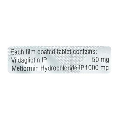 VILDAMAC M 50/1000mg Tablet 15's - Diabetes-Ant