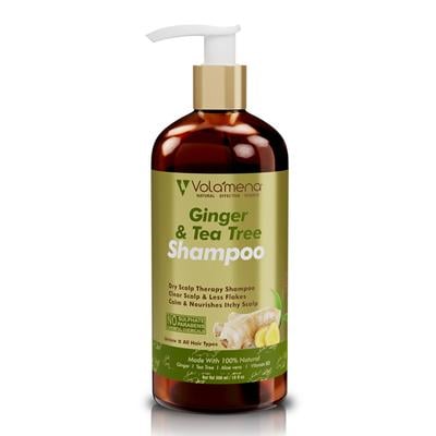 Volamena Shampoo - Ginger & Tea Tree 300 ml - Shampoos